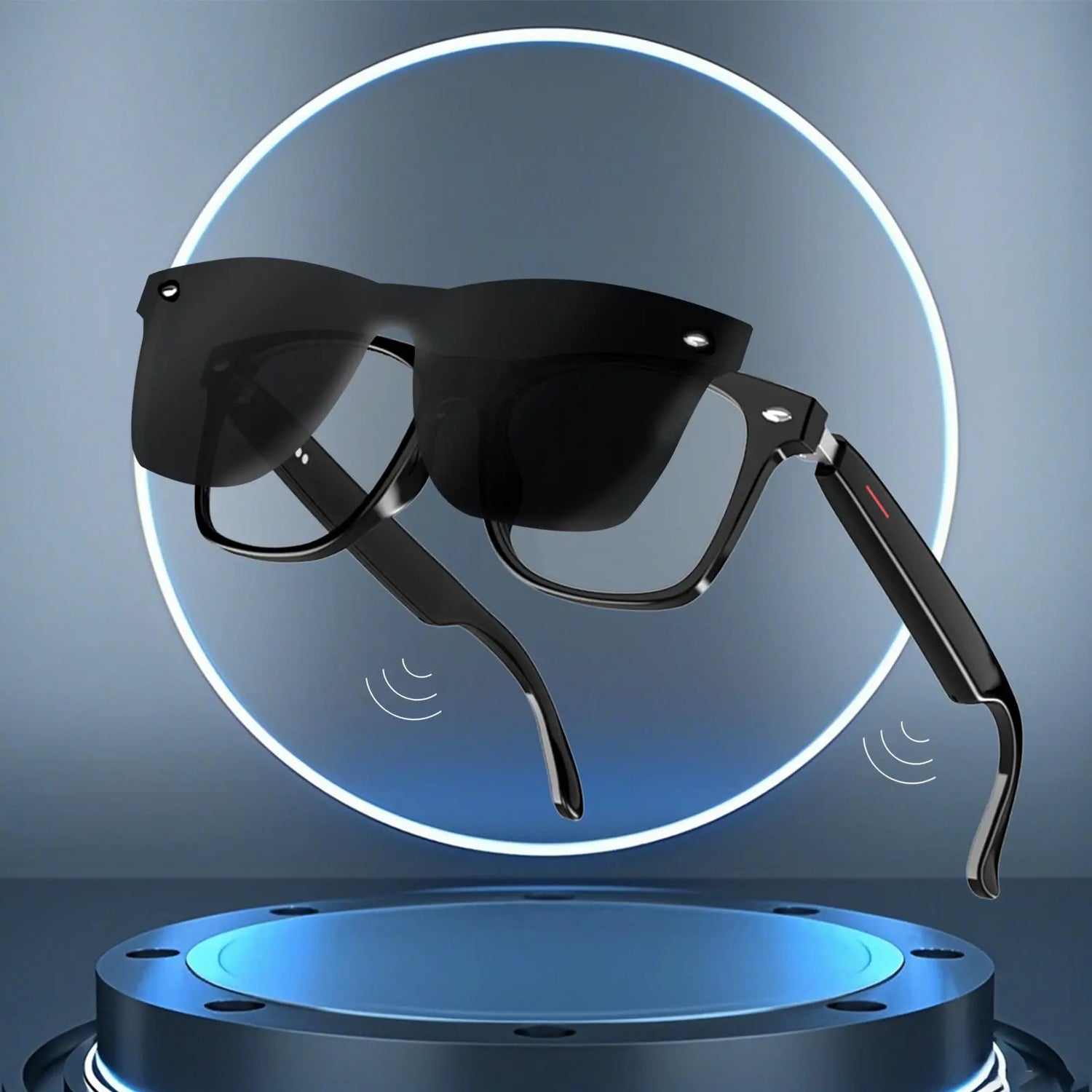 Smart Glasses with High-Quality Sound, Voice Calling, Bluetooth-Compatible with Fast Pairing, Large Capacity Long-Lasting Battery, Perfect Gift, Cool Gadget #GLOBAL PICKS
